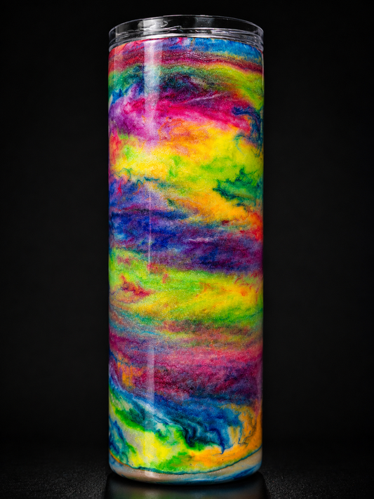 30oz neon swirl